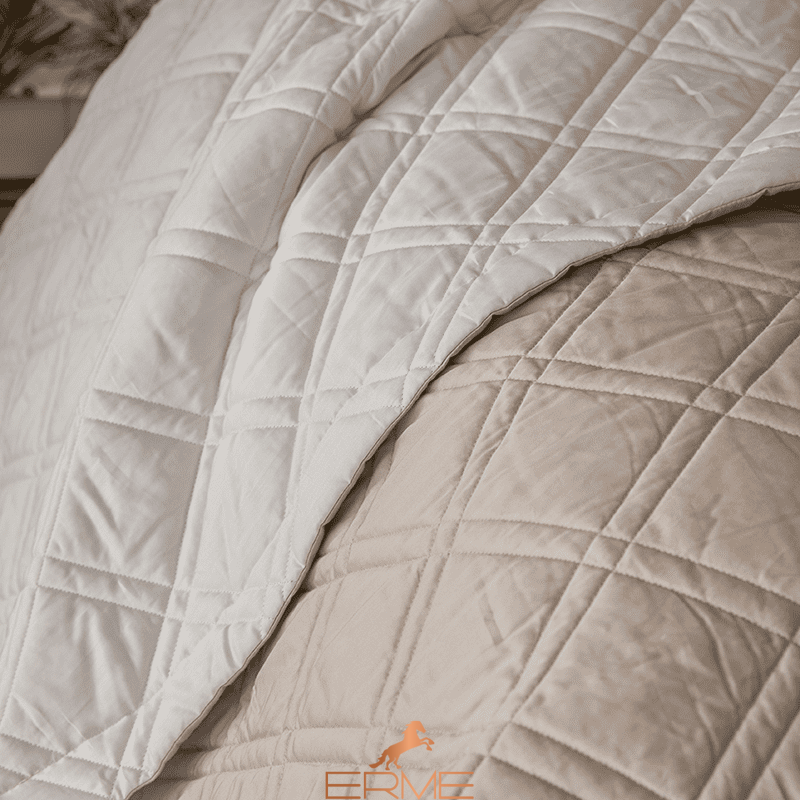 Quilted bedspread Alexandre Turpault - Merveille Gazzele Ermine