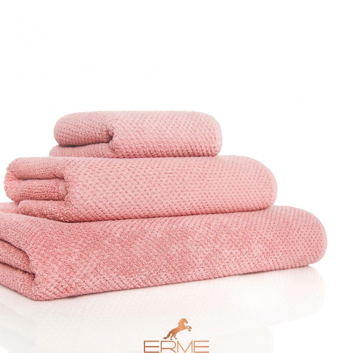 Рушник Graccioza Bee Waffle Blush 100% бавовна (30x30 см)