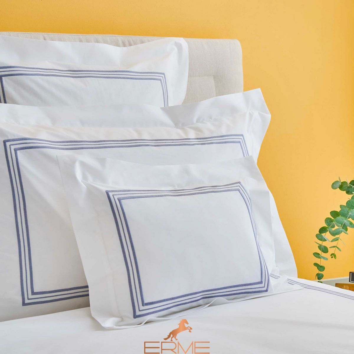 Bed linen Biancoperla - Fancy Quartz, 50x75 (2pc), 155x200 (2pc), 270x290