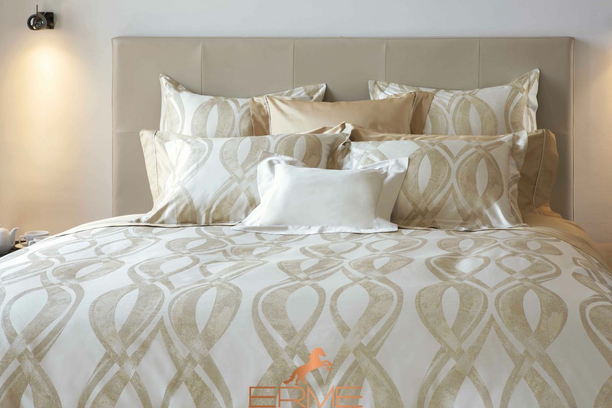 Постільна білизна Signoria Firenze Erice BEIGE, 50x75, 155x200 (2шт), 270x290
