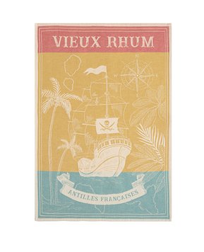 Kitchen towel Coucke - Vieux Rhum