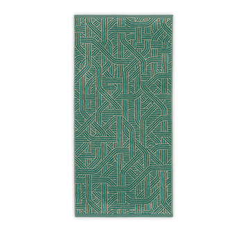 Полотенце Leitner Leinen - Confusion - 447 Emerald, 30х30