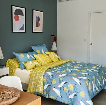 Постельное белье Scion Living Love Birds, 50x70, 155x200, 180x290