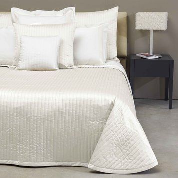 Signoria Firenze - Стьобане покривало SIENA Ivory, Ivory, 260x270