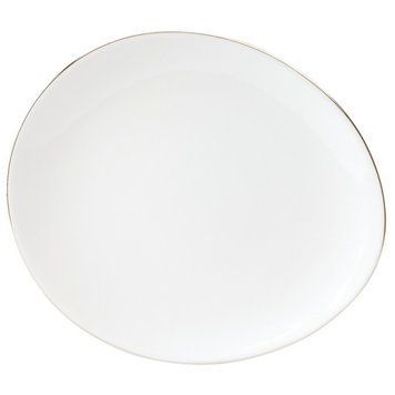 Deshouli&egrave;res Galet Platine - Dessert plate 240 mm