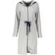 Women's robe Cawoe - 821 Grau-melange-navy