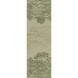 Table runner Garnier Thiebaut Jardin spirituel olive, 54х180