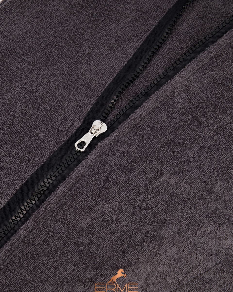 Чоловічий халат Cawoe - 6516 anthrazit-schwarz - 774