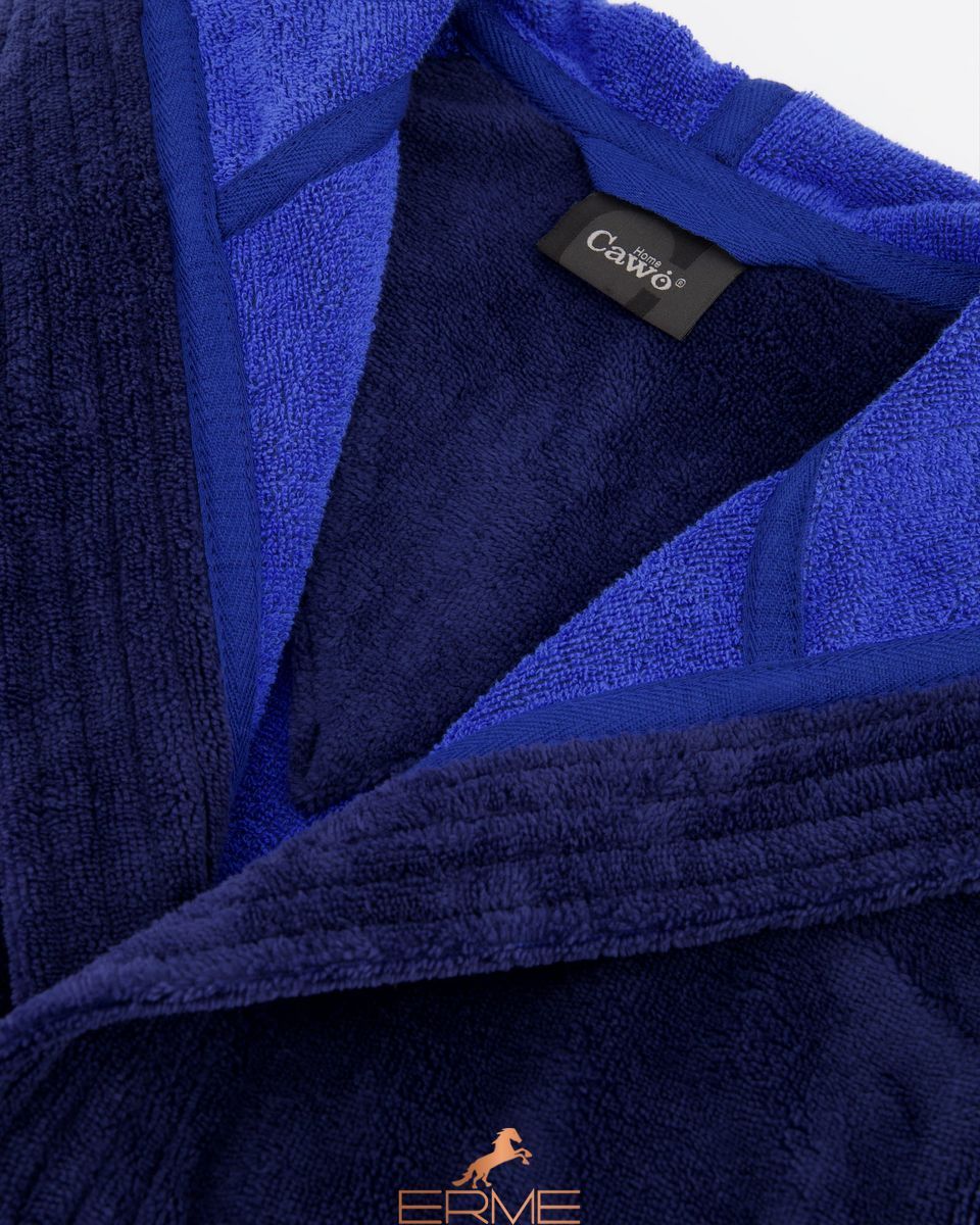 Men's bathrobe Cawoe - 801 Naohtblau