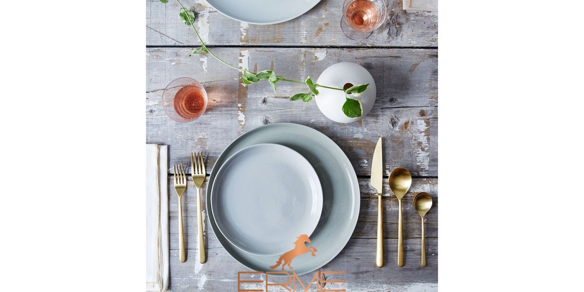 Cutlery Mepra - Linea Ice oro