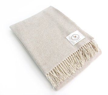 CO.BI. STAR blanket, Natural, 140x180