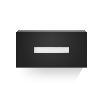 Decor Walter CUBE - Серветниця - Black matt