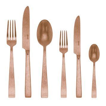 Набір столових приборів Sambonet Flat Vintage PVD Copper