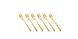 Cutlery Mepra - Linea Ice oro