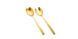 Cutlery Mepra - Linea Ice oro
