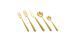 Cutlery Mepra - Linea Ice oro