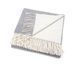 CO.BI. DOUBLE blanket- Grey, Grey/white, 140x180