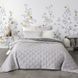 Quilted bedspread Alexandre Turpault - Merveille Meteor Gray Silver