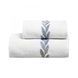 Набір рушників для обличчя + гостьове Biancoperla Botero Bianco / Land, 60х110 + 40х60 + 100x140