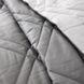 Quilted bedspread Alexandre Turpault - Merveille Meteor Gray Silver
