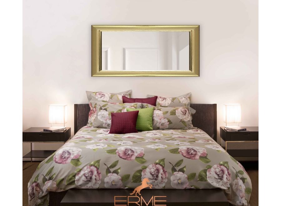 Постільна білизна Signoria Firenze Camelia KHAKI, 50x75, 155x200 (2шт), 270x290