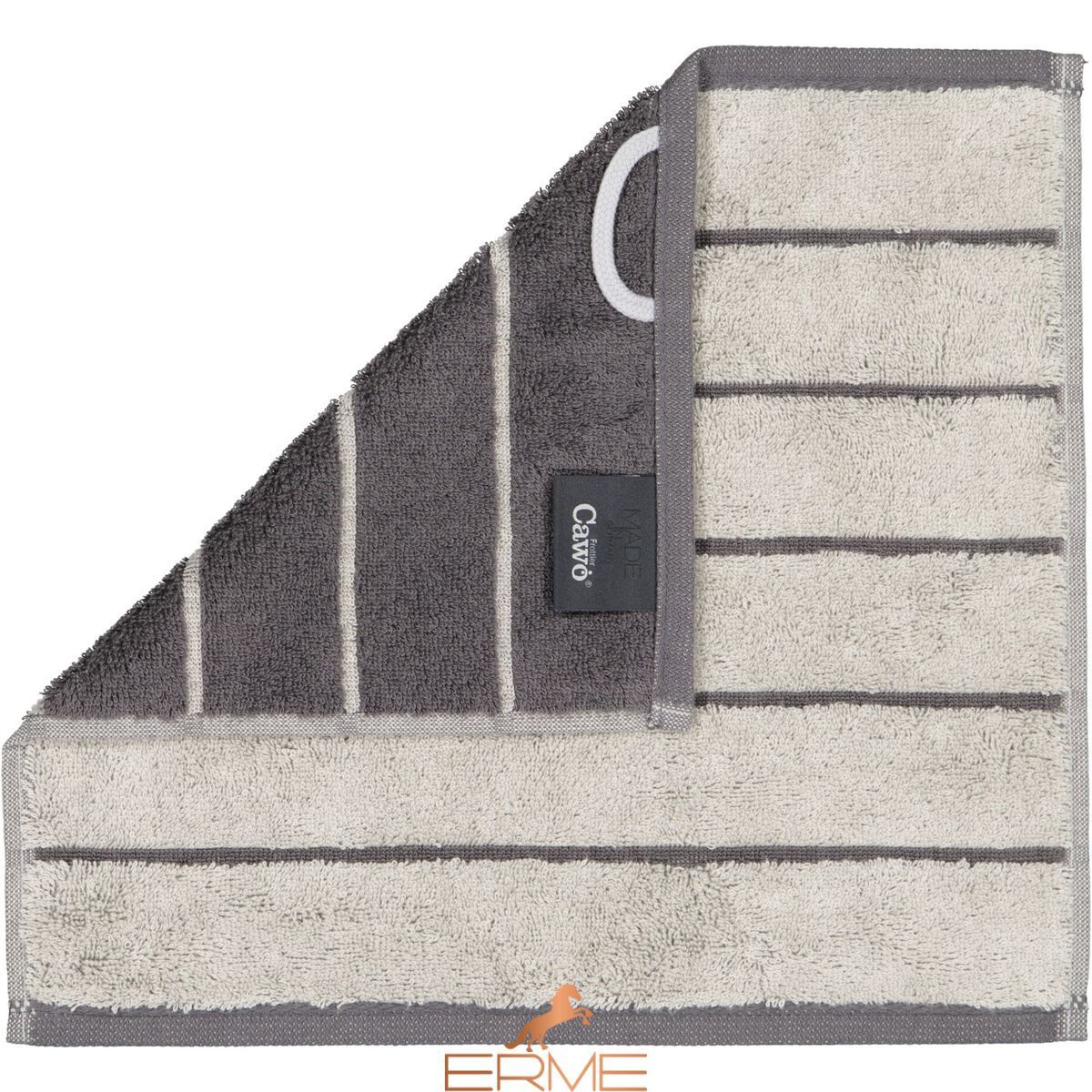 Рушник Cawoe - Doubleface Platin, 30х30