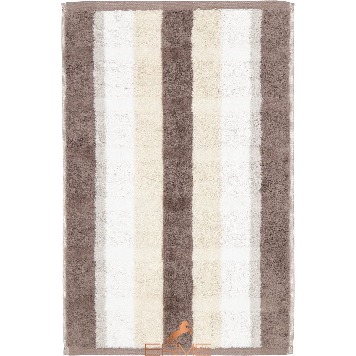 Towel Cawoe - Stripe Walnuss, 30х50