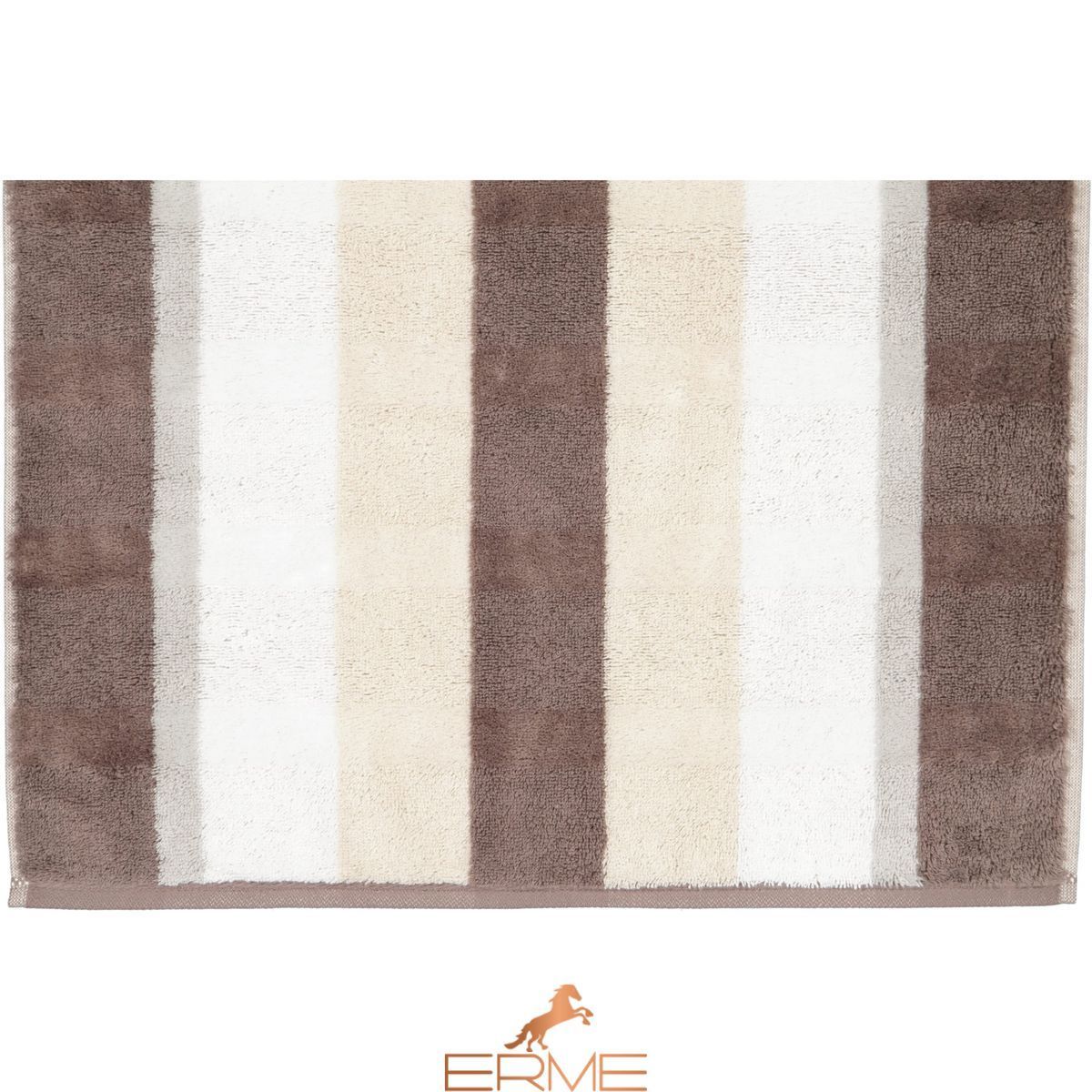 Towel Cawoe - Stripe Walnuss, 30х50