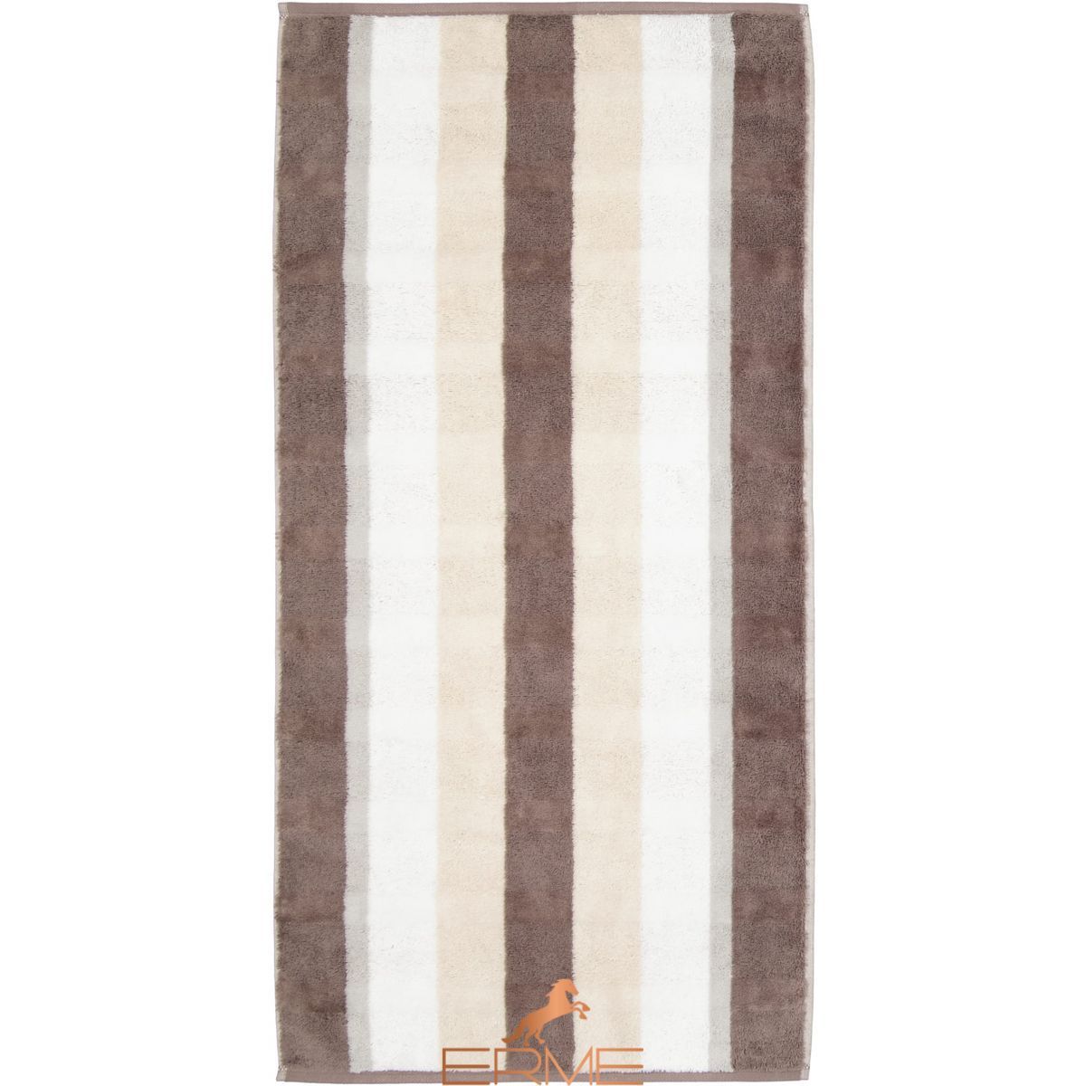 Towel Cawoe - Stripe Walnuss, 30х50