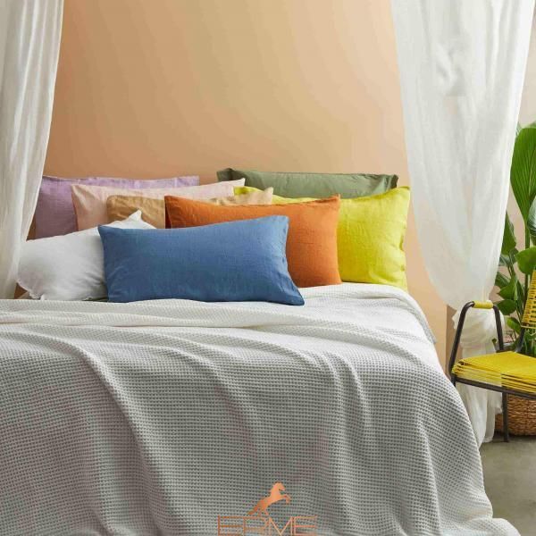 Бавовняне покривало Biancoperla Milano White