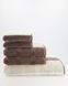 Towel Cawoe - Stripe Walnuss, 30х50