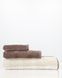 Towel Cawoe - Stripe Walnuss, 30х50