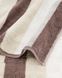 Towel Cawoe - Stripe Walnuss, 30х50