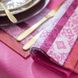 Napkin Jacquard Francais - Mumbai Coton Fuchsia