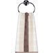 Towel Cawoe - Stripe Walnuss, 30х50