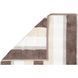 Towel Cawoe - Stripe Walnuss, 30х50