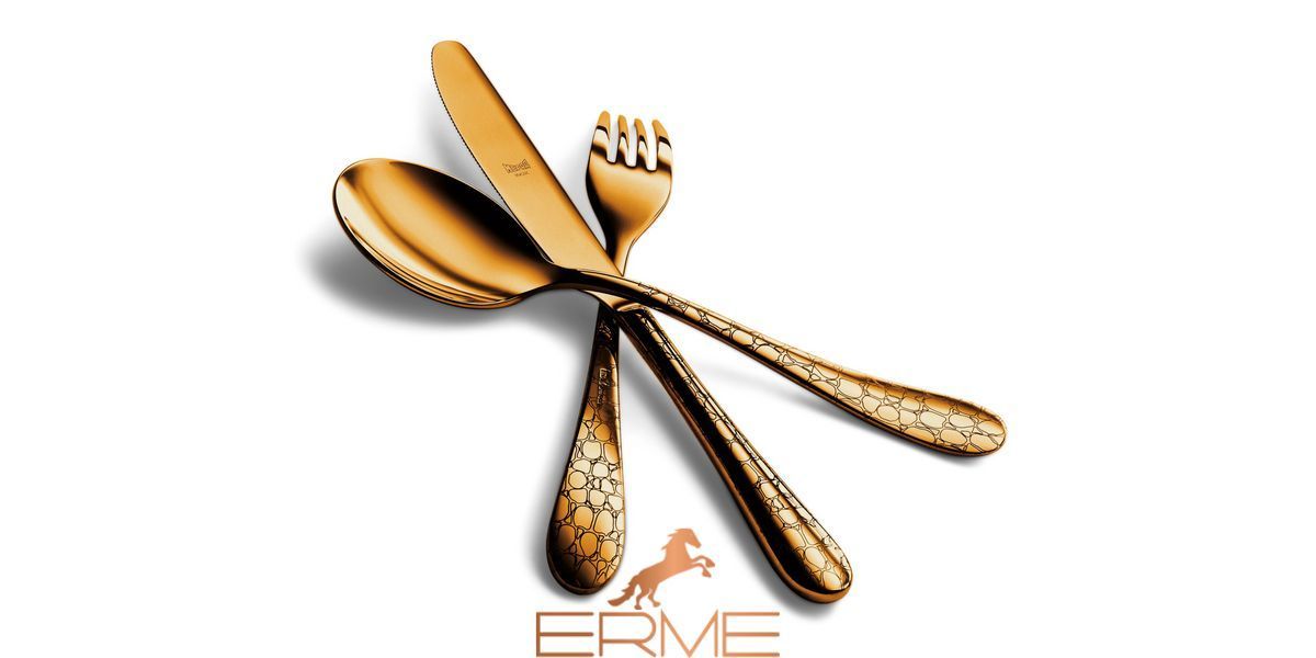 Cutlery Mepra - Coccodrillo Oro