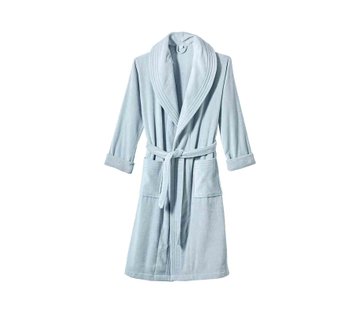 Robe Blanc Des Vosges Quietude Blue Gray, XXL