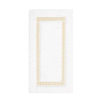 Коврик для ванной Graccioza Alhambra White/Gold 100% Египетский хлопок (50х80 см)