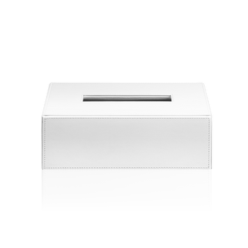 Decor Walter BROWNIE - Серветниця - Імітація шкіри White