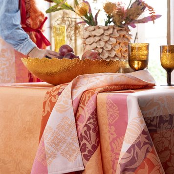 Napkin Jacquard Francais - Mumbai Coton Marigold