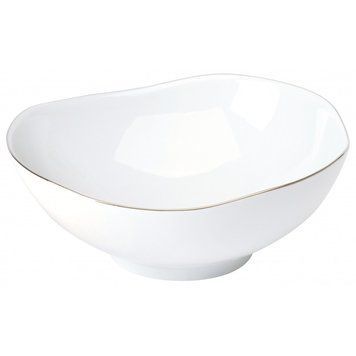Deshouli&egrave;res Galet Platine - Salad Bowl 1750 ml
