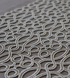 Weissfee serving mat - Curle Silver
