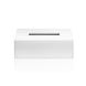 Decor Walter BROWNIE - Серветниця - Імітація шкіри White