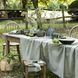 Скатерть Alexandre Turpault CHAMBRAY Sage-Green из льна OFG 190х190 см