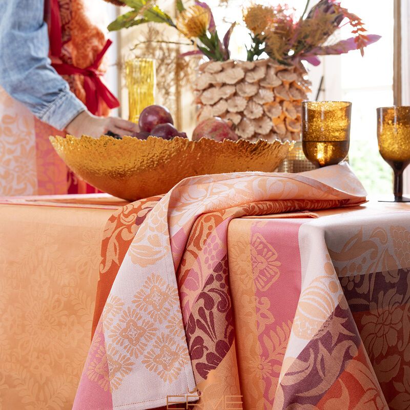 Napkin Jacquard Francais - Mumbai Coton Marigold