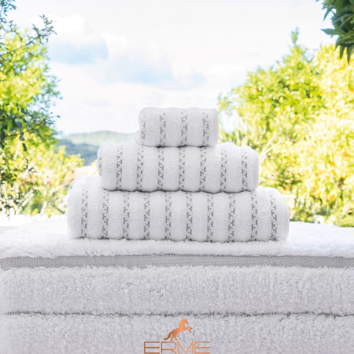 Graccioza towel - Petra White, 30х30