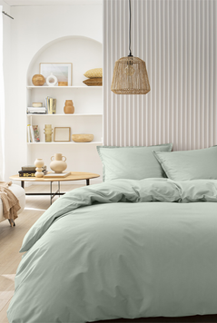Постельное белье - Essix Parure en coton Ga&iuml;a Aloe, 50x70, 155x200, 180x290