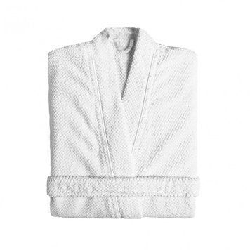 Халат Graccioza Bee Waffle bath WHITE