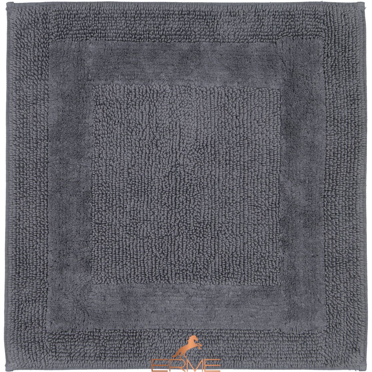 Carpet Cawoe - Luxus Anthrazit, Under the order (delivery from 4 weeks), 60x60 cm